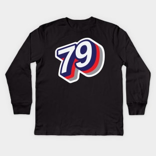 79 Kids Long Sleeve T-Shirt